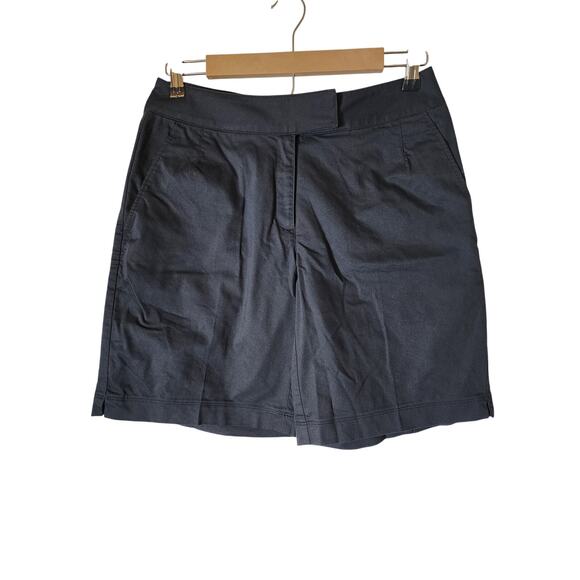 NIKE GOLF Black Active Outdoor Cotton Blend Stretch Golf Shorts SZ 4 - Picture 1 of 11